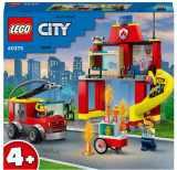 LEGO&reg; City Remiza si masina de pompieri 60375