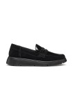 Geox mocasini din piele &icirc;ntoarsă D ARLARA culoarea negru, cu platforma, D46LCB 02266 C9999