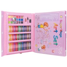 Set pictura si desen Art4Artist, 208 piese, Multicolor
