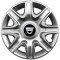 Set 4 Capace Roti 15 inchi (r15) Model 332, Compatibile Cu Dacia