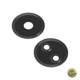 Geam Camera Spate Xiaomi Redmi 13C Wide + Macro Negru