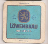 L1 - suport pentru bere din carton / coaster - Lowenbrau