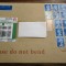 Plic Anglia circulat, recomandat, franc. Elisabeta II, 13 valori, Londra-Buc