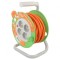 Prelungitor Bobinat 4 Prize PVC Portocaliu 3x1mm2