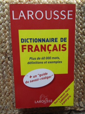 Dictionnaire de francais Larousse foto