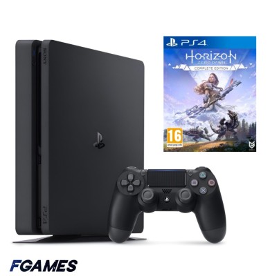 Consola Sony Playstation 4 Slim Ps4 1tb + Controller + Horizon Zero Dawn Complete Edition PlayStation 4, Second-Hand foto