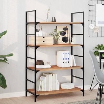 vidaXL Rafturi suspendate 2 buc. 60x40x2 cm lemn masiv acacia netratat 3279552 foto