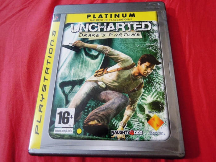 Uncharted Drake&#039;s Fortune, PS3, original