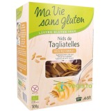 Tagliatelle Cuiburi din Orez Integral fara Gluten Ecologice/Bio 300g