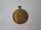 Medalion Republica Franceza 1910:Libertate-Egalitate-Fraternitate, Europa