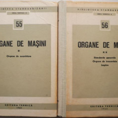 Organe de masini. Biblioteca standardizarii (2 volume)