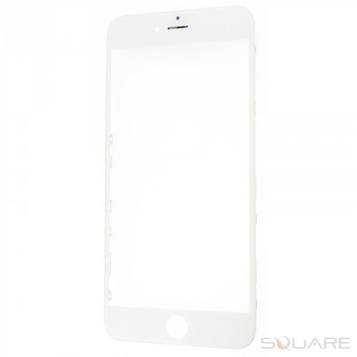 Geam Sticla + OCA iPhone 6s Plus, Complet, White