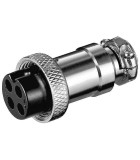 Mufa XLR mama NC4 pentru microfon Jack 4 Pin Goobay 11230