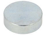 Magnet fix samariu cobalt 150N &Oslash;25mm H7mm oţel ELESA GANTER GN 50.1-SC-25-7