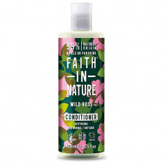 Balsam Natural Reparator cu Trandafir Salbatic pentru Toate Tipurile de Par 400 grame Faith In Nature