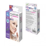 Plasturi Antiherpetici Minut cu Tea Tree Oil, 15 buc - Tratament Herpes Facial Invizibil, Antiseptic si Antimicrobian