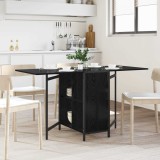 vidaXL Masă de dining 144 x 60 x 75 cm Lemn prelucrat Stejar Negru 8006065