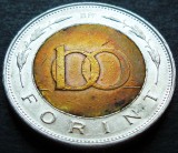 Cumpara ieftin Moneda bimetal 100 FORINTI - UNGARIA, anul 1997 * cod 2313 A