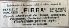 1931 Reclamă rom&acirc;nească Marele Magazin FIBRA Bucuresti interbelic Str Selari Nr. 3 mantouri de dama, platoane, costume barbatesti confectii copii