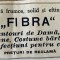 1931 Reclamă rom&acirc;nească Marele Magazin FIBRA Bucuresti interbelic Str Selari Nr. 3 mantouri de dama, platoane, costume barbatesti confectii copii