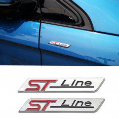 Set 2 embleme STline pentru aripi Ford