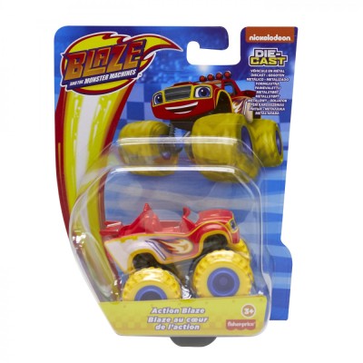 BLAZE MASINUTA DIN METAL ACTION BLAZE SuperHeroes ToysZone foto