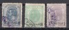 ROMANIA 1896 POSTA ROMANA IN TURCIA PE SPIC DE GRAU SUPRATIPAR NEGRU STAMPILAT