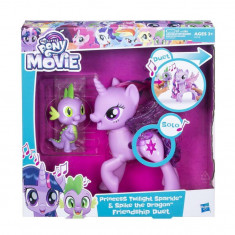 FIGURINA TWILIGHT SPARKLE SPIKE DUETUL PRIETENIEI IN LIMBA ROMANA RO foto