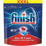 Detergent pentru masina de spalat vase Finish All in One Max, 80 spalari