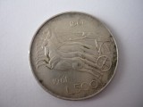 500 LIRE 1961 ARGINT *****, Europa