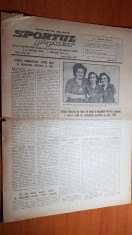 sportul popular 24 martie 1953-echipa romaniei tenis de masa campioana modiala foto