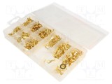Set conectori crimpat neizolați 450 buc YATO