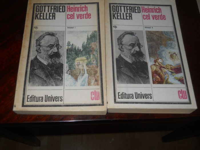 Gottfried Keller - Heinrich cel verde ( 2 vol. ), 1985