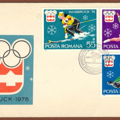 FDC 901-b - JOCURILE OLIMPICE DE IARNA INNSBRUCK