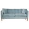 Canapea Belle 208x80x85 cm Material Catifea Turcoaz (cod AF 2425)