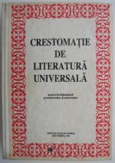 Crestomantie de literatura universala pentru invatamantul preuniversitar si universitar (cateva sublinieri)