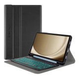 Husa Samsung Galaxy Tab A9 cu tastatura magnetica wireless RGBpencil holder Techsuit&Atilde;&sbquo;&Acirc;&nbsp;CozyTab,&Atilde;&sbquo;&Acirc;&nbsp;negru