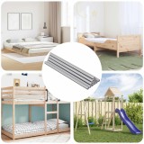 vidaXL Barele cu filet 900 pcs Argintiu Metal 864447