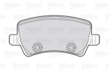 VALEO 301928 FIRST set placute frana,frana disc