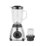 Blender cu Stand si Rasnita Zilan ZLN4772, 2 in 1, 300W, Recipient din Sticla 1.5L