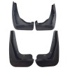 Apărători Noroi BMW Seria 1 F20 F21 (2010-Prezent) Hatchback, Set 4 Bucăți, Negru, Polipropilenă, Kit Montaj Inclus