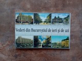 VEDERI DIN BUCURESTIUL DE IERI SI DE AZI , SET DE 12 CARTI POSTALE , 1998