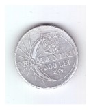 Moneda 500 lei 1999 Eclipsa, circulata, stare relativ buna, curata