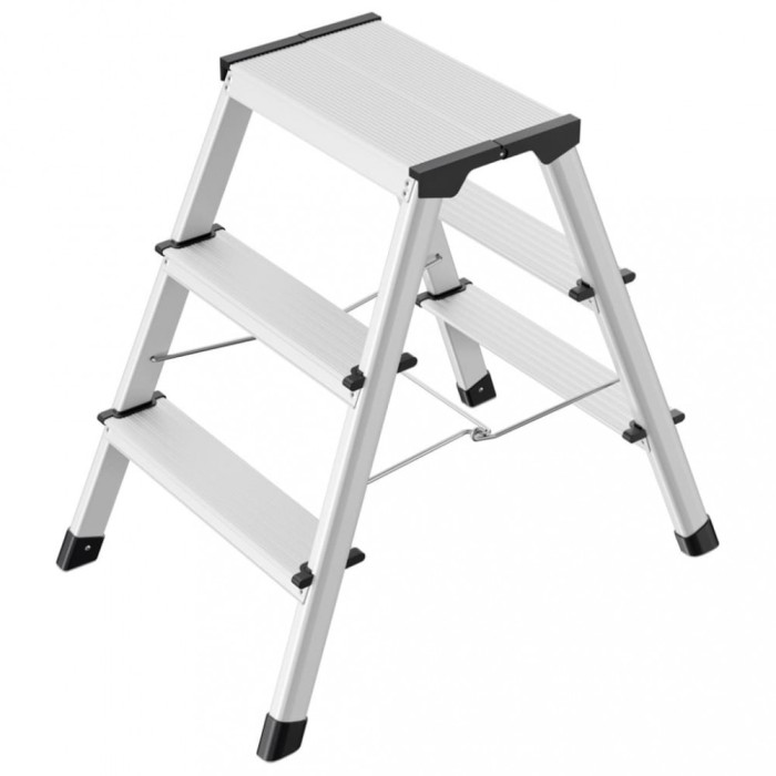 Hailo Scară pliabilă &bdquo;L90 Step-ke&rdquo; 2x3 trepte, 60 cm, 4443-701 416261