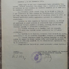 Proces verbal conventie biserica Rosa si Spitalul de Boli Mintale Cernauti 1942