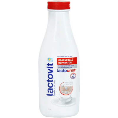 Gel de Dus Reparator Lactovit Lactourea, 600 ml, Gel de Dus Lactovit Lactourea, Gel de Dus Revigorant Lactovit Lactourea, Produse Ingrijire Corp, Gelu foto