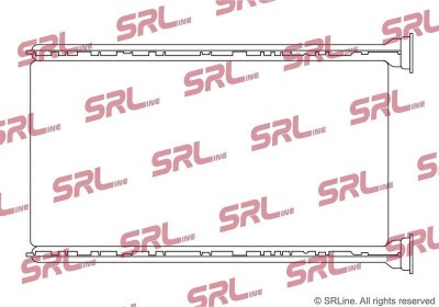 Radiator incalzire habitaclu Mazda 6 07-12, motor: 2.5, 3.7 V6, fara conducte, 245x132x26, SRLine, miez si rezervor din aluminiu brazat, GS3L61A10 foto