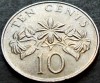 Moneda 10 CENTI - SINGAPORE, anul 1987 *cod 74, Asia
