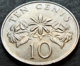 Cumpara ieftin Moneda 10 CENTI - SINGAPORE, anul 1987 *cod 74