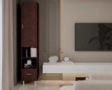 Soldat 35 1U 1S, 35x35x180 cm, Wenge